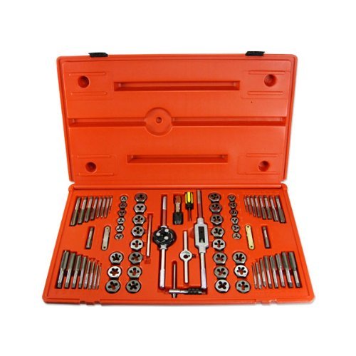 Neiko 76-Piece High-Strength Alloy Hexagon Tap & Die Set - Metric & SAE