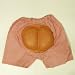Kost�m Arsch mit Hose Rot-Wei� gestreift