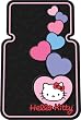 Plasticolor 001293R01 Officially Licensed Hello Kitty Floor Mats - Set of 2