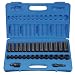 Grey Pneumatic Corp 1430MRD 1/2'' Drive Standard and Deep Length Metric Set - 30 Piece