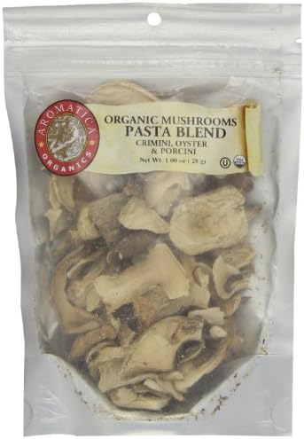 Aromatica Organics Pasta Blend Mushrooms, 1.0-Ounce Bags (Pack of 3)