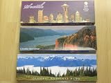 Collection of (3) Seattle Pacific Northwest Actual Photograph Panoramic Jigsaw Puzzles: OLYMPIC NATIONAL PARK 12