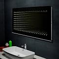 Design Wand Spiegel Badezimmerspiegel mit LED Beleuchtung 1243B