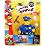 The Simpsons - 2000 - Playmates - Series 2 - Chief Wiggum Action Figure - w/Accessories - Intelli-Tronic Voice Activation - Out of Production - Limited Edition - Collectible
