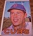 Ron Santo autographed Chicago Cubs 1967 Topps card