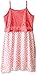 Dream Star Girls' Lace Popover Dress with Printed Chiffon
