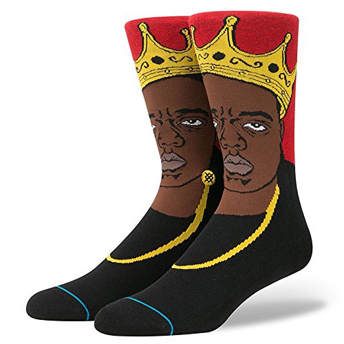 Stance Men's Notorious B.I.G. Crew Socks - Red