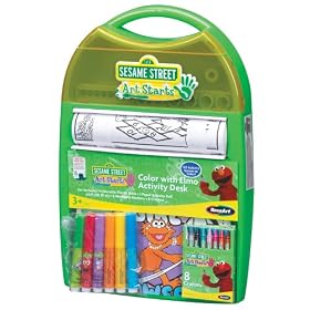 Sesame Street Roller Activity Desk by Mega Brands by Rose Art