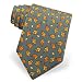 Oak Leaves by Alynn Novelty olive silk ties