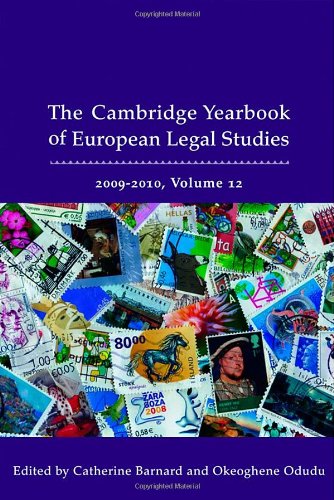 Cambridge Yearbook of European Legal Studies: Volume 12, 2009-2010