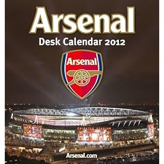 Official Arsenal FC Desk Calendar 2012