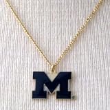 Michigan Wolverines Pendant Necklace