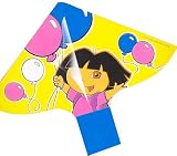 Mini Super Flyer Nylon Kite 28 Inch Wingspan - Dora the Explorer