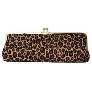 Buy Full Beaded, Clutch, Metal Frame, Evening Bags - Tiger (61 18001) by Carlo Fellini