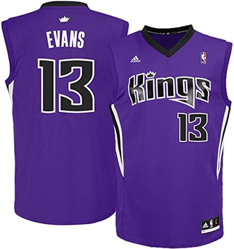 Mens Sacramento Kings Tyreke Evans Replica Road Jersey, Purple, (XXL)