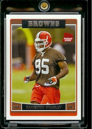 2006 Topps # 342 Kamerion Wimbley (RC) - Rookie Card - Cleveland Browns - NFL Football Cards
