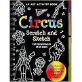 Scratch and Sketch Circus (Spiral) (Hardcover)