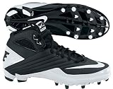 Nike 396254001 Super Speed TD 3/4 Men's Football Cleats (Black/White)