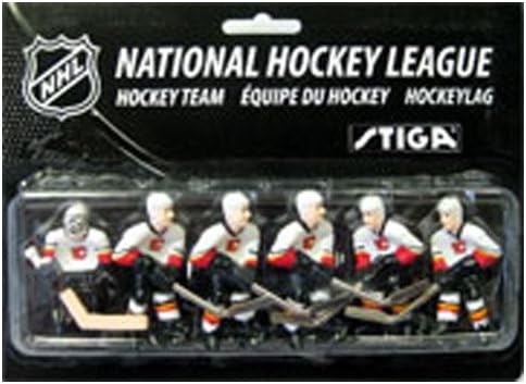 Stiga Calgary Flames Table Rod Hockey Players