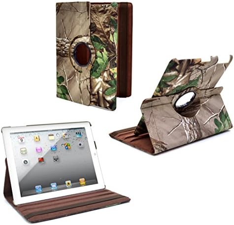 Realtree Camo 360 Degree Rotating Smart Cover Case for iPad 2, 3, 4 / iPad Air / iPad Mini / iPad Mini 2