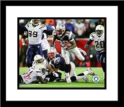 Lawrence Maroney New England Patriots NFL Framed 8x10 Photograph 2007 Playoffs Rushing