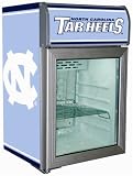 51mU6tKK4cL. SL160  North Carolina Tar Heels Glass Door Refrigerator
