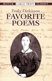 Favorite Poems (Dover Large Print Classics)