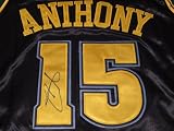 CARMELO ANTHONY SIGNED AUTOGRAPHED JERSEY DENVER NUGGETS