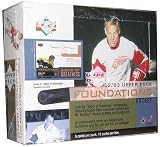 2002/03 Upper Deck Foundation Hockey HOBBY Box - 18P5C