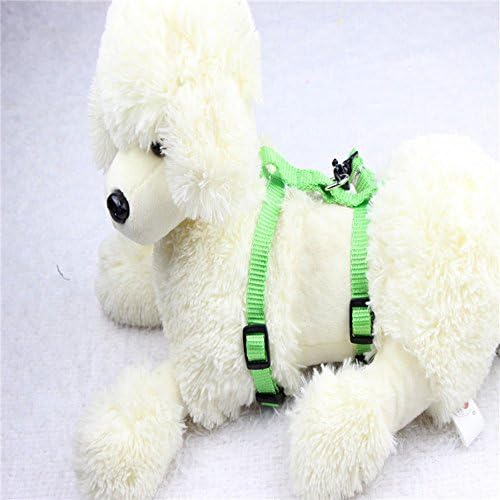 Convenient Soft Dog Harness, Dog Rope, Walking Artifact, H-shaped, Green, Length: 120 Cm, Width: 1.0 Cm