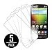 LG Lucid 3 Screen Protector Cover, MPERO Collection 5 Pack of Clear Screen Protectors for LG Lucid 3 VS876