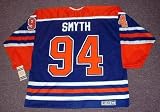 RYAN SMYTH Edmonton Oilers 2006 CCM Vintage Throwback NHL Hockey Jersey