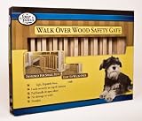 Walk Over Wooden Gate (30-44" W, 18" H)