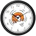 Dog Chasing its Tail Dog Wall Clock by WatchBuddy Timepieces (Slate Blue Frame)