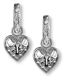 Quilted Heart Charms