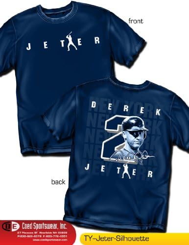 Derek Jeter New York Yankees Name Number T-shirt
