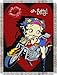 Northwest NOR-1BTB051000002RET Biker Betty Boop Triple Woven Jacquard Throw 48x60