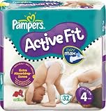 Produkt-Bild: PAMPERS Active Fit Gr.4 maxi 7-18kg 32 St&uuml;ck