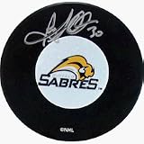 Ryan Miller Autographed Buffalo Sabres Puck