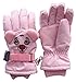 N'Ice Caps Kids Cute Animal Faces Cold Weather Thinsulate Waterproof Gloves