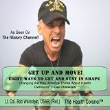 Get Up and Move! Eight Ways to Get and Stay in Shape, Audio Book CD, by Lt. Col. Bob Weinstein