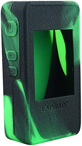 Laisimo L1 200W TC Protective Gel Skin Case Cover Sleeve Wrap (Green/Black)