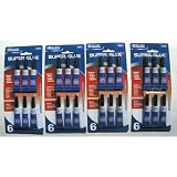 Buy 24 Pack of Super Glue tubes with 3 grams each