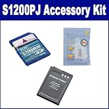 Nikon CoolPix S1200pj Digital Camera Accessory Kit includes: ZELCKSG Care & ....