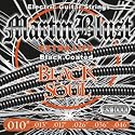 Martin Blust E-Gitarren-Saiten-Set Black Soul .010 - .046 BS1000 - Schwarz beschichtet
