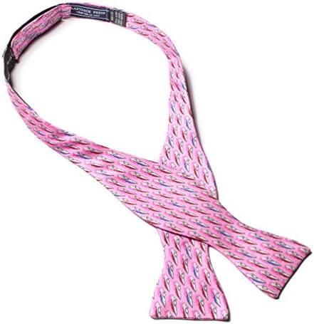Lazyjack Press Men's Motorboatin' Bow Tie - Pink