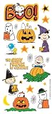 PEANUTS HALLOWEEN Stickers For Scrapbooking, Card Making Craft Projects
