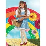 Rubies Costume Wizard of Oz Child's Deluxe Sequin Dorothy Costume, Medium