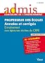Concours Professeur des �coles - Annales et corrig�s - Entra�nement aux �preuves �crites du CRPE - Admis - Je m'entra�ne