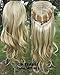 Simpleyourstyle 16colors 3/4 Half Hair Extensions Body Wave Wigs,Synthetic Hair Extensions,wig Stand Gift Heat Resistant Brown Blonde Clip in Hair Extensions U Pick 200g
